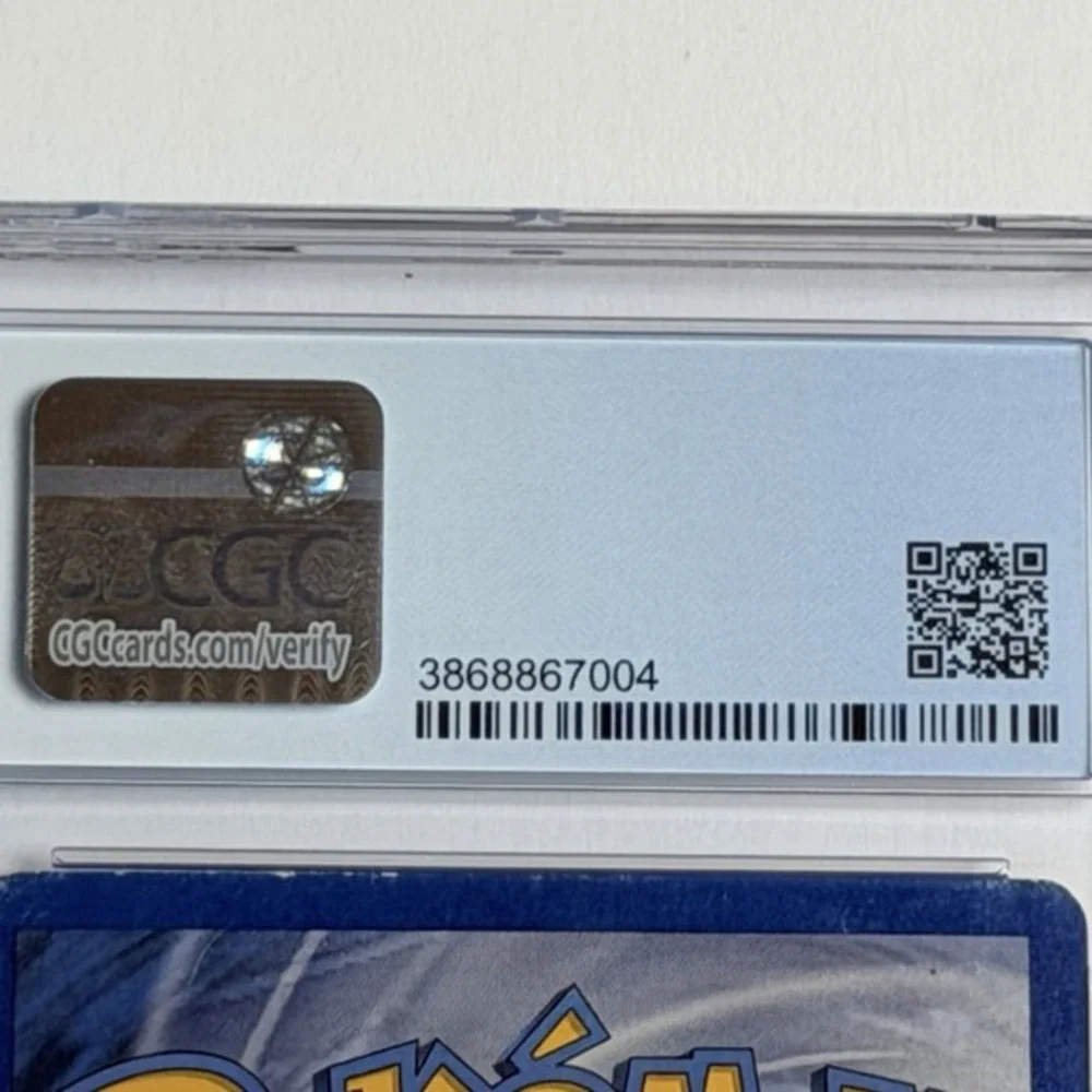 Gyarados Holo 6/102 CGC 5 1999‎ Base Set Unlimited Blue Label TCG Pokemon WotC